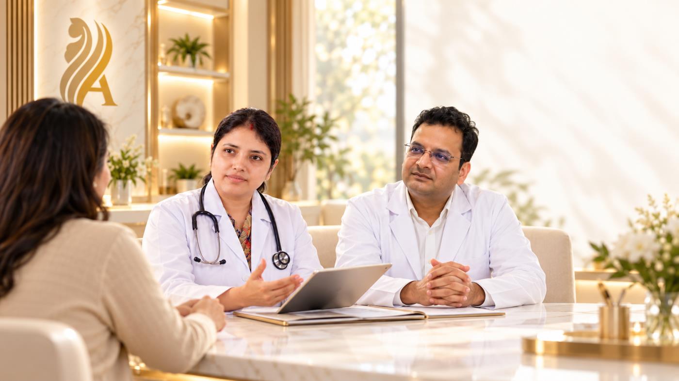 General clinic consultation and patient care at Aurora Clinic.