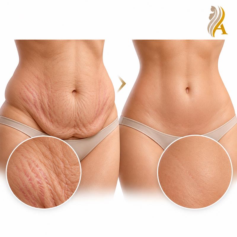 Educational 3D illustration of breast anatomy for breast care and reconstructive-surgery education at Aurora Clinic.